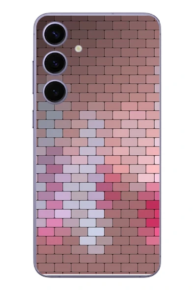 Le Balvo Samsung Galaxy S24 Plus Uyumlu Renkli Duvar Baskılı Silikon Kılıf ürün görseli 1