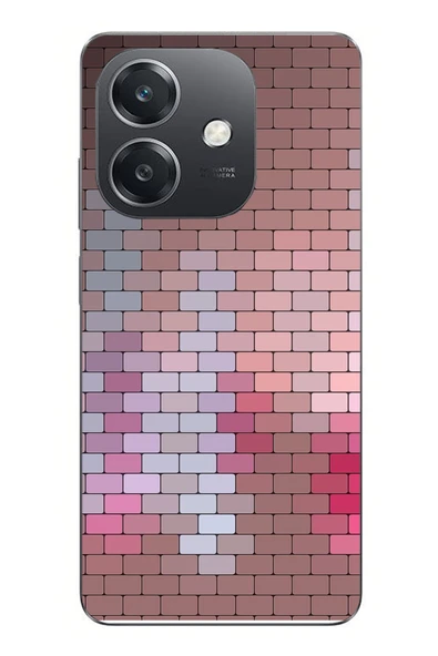 Le Balvo Oppo A3 Uyumlu Renkli Duvar Baskılı Silikon Kılıf ürün görseli 1