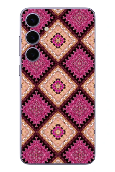 Le Balvo Samsung Galaxy S24 Plus Uyumlu Pembe Yavrusu Motifleri Baskılı Silikon Kılıf ürün görseli 1