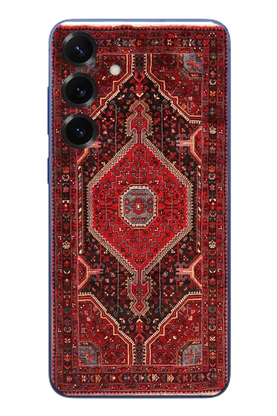 Le Balvo Samsung Galaxy S25 Plus Uyumlu Anadolu Halısı Baskılı Silikon Kılıf ürün görseli 1