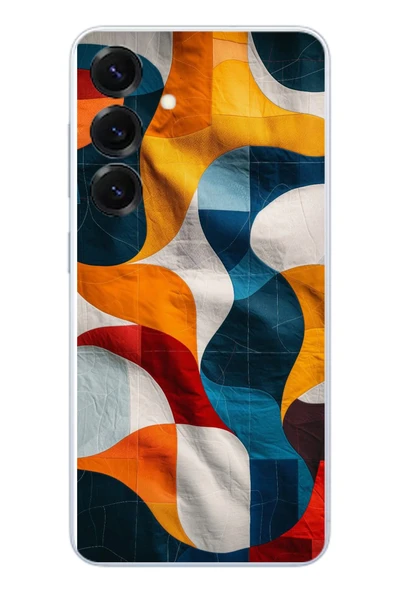 Le Balvo Samsung Galaxy S25 Uyumlu Modern Desenler Baskılı Silikon Kılıf ürün görseli 1