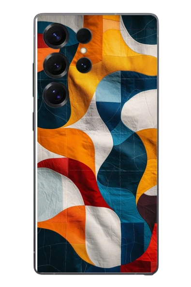 Le Balvo Samsung Galaxy S25 Ultra Uyumlu Modern Desenler Baskılı Silikon Kılıf ürün görseli 1