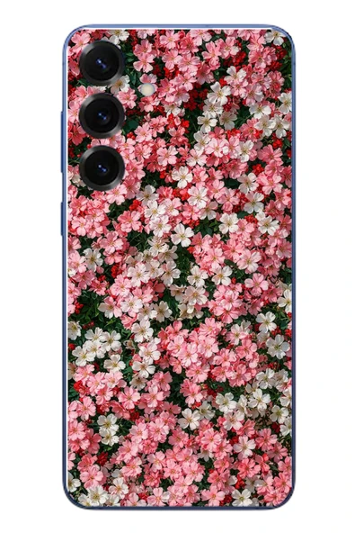 Le Balvo Samsung Galaxy S25 Plus Uyumlu Ahenkli Papatyalar Baskılı Silikon Kılıf ürün görseli 1