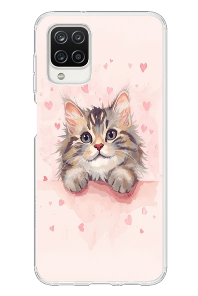 Le Balvo Samsung Galaxy A12 Uyumlu Benim Kedim Baskılı Silikon Kılıf ürün görseli 1