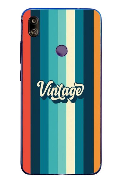 Le Balvo Redmi Note 7 Uyumlu Vintage Baskılı Silikon Kılıf ürün görseli 1