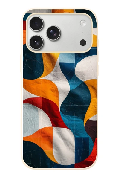 Le Balvo İphone 17 Pro Max Uyumlu Modern Desenler Baskılı Silikon Kılıf ürün görseli 1