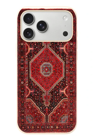 Le Balvo İphone 17 Pro Max Uyumlu Anadolu Halısı Baskılı Silikon Kılıf ürün görseli 1
