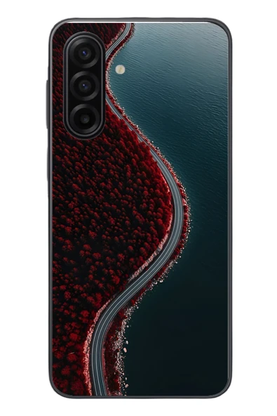 Le Balvo Samsung Galaxy A17 Uyumlu Sonbahar Yolu Baskılı Silikon Kılıf ürün görseli 1