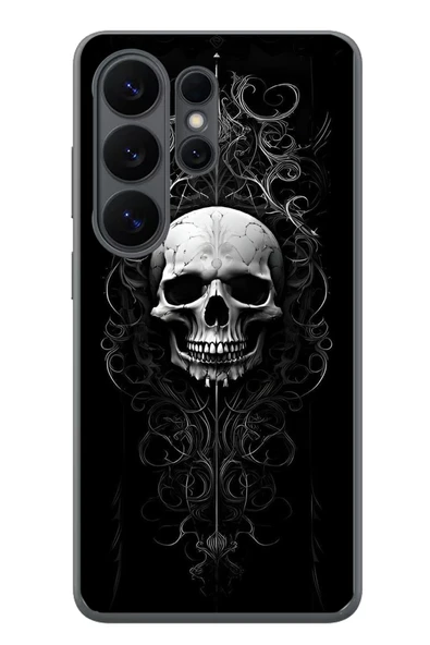Le Balvo Samsung Galaxy S26 Ultra Uyumlu Kuru Kafa Baskılı Silikon Kılıf ürün görseli 1