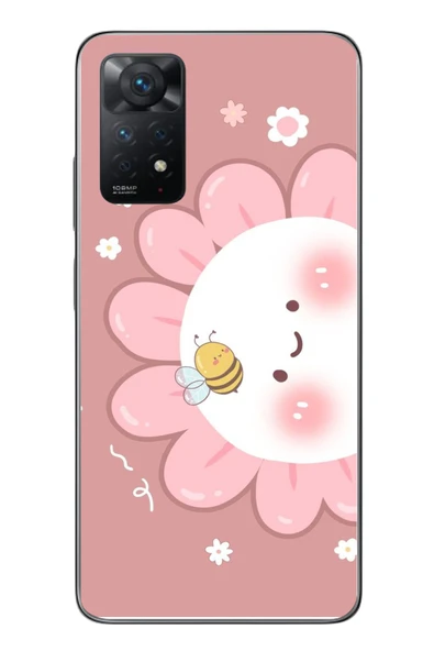 Le Balvo Redmi Note 11 Pro 4G Uyumlu Papatyam Baskılı Silikon Kılıf ürün görseli 1