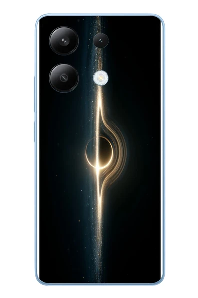 Le Balvo Redmi Note 13 4G Uyumlu Galaksi Uzay Baskılı Silikon Kılıf ürün görseli 1
