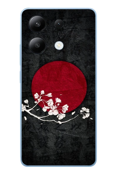 Le Balvo Redmi Note 13 4G Uyumlu Ay Tutulması Baskılı Silikon Kılıf ürün görseli 1