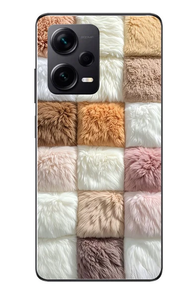 Le Balvo Redmi Note 12 Pro Plus Uyumlu Pofuduk Desenler Baskılı Silikon Kılıf ürün görseli 1