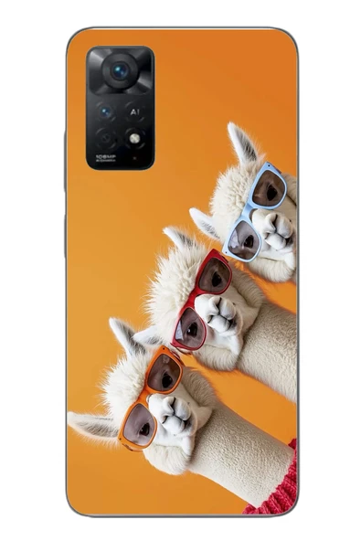 Le Balvo Redmi Note 11E Uyumlu Lamalar Baskılı Silikon Kılıf ürün görseli 1