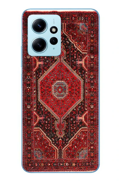 Le Balvo Redmi Note 12 4G Uyumlu Anadolu Halısı Baskılı Silikon Kılıf ürün görseli 1