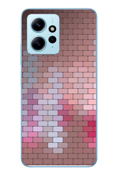 Le Balvo Redmi Note 12 4G Uyumlu Renkli Duvar Baskılı Silikon Kılıf ürün görseli 1