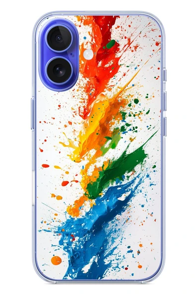 Le Balvo İphone 16 Uyumlu Renk Skalası Baskılı Silikon Kılıf ürün görseli 1