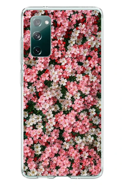 Le Balvo Samsung Galaxy S20 FE Uyumlu Ahenkli Papatyalar Baskılı Silikon Kılıf ürün görseli 1