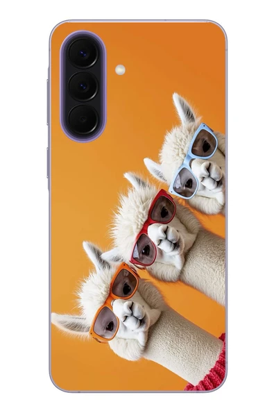 Le Balvo Samsung Galaxy A57 Uyumlu Lamalar Baskılı Silikon Kılıf ürün görseli 1
