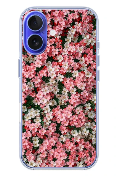 Le Balvo İphone 16 Uyumlu Ahenkli Papatyalar Baskılı Silikon Kılıf ürün görseli 1