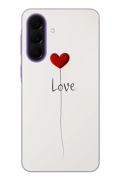 Le Balvo Samsung Galaxy A57 Uyumlu Love Aşk Baskılı Silikon Kılıf ürün görseli 1