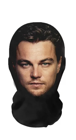 Leonardo DiCaprio 3 Boyutlu Nefes Alabilen Ünlü Maskesi ürün görseli 1