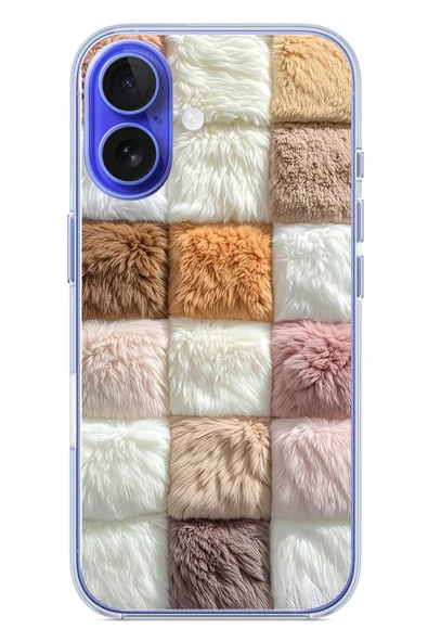 Le Balvo İphone 16 Uyumlu Pofuduk Desenler Baskılı Silikon Kılıf ürün görseli 1