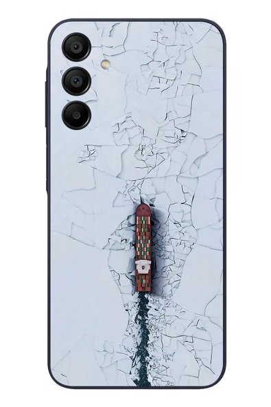 Le Balvo Samsung Galaxy A15 Uyumlu Yük Gemisi Baskılı Silikon Kılıf ürün görseli 1