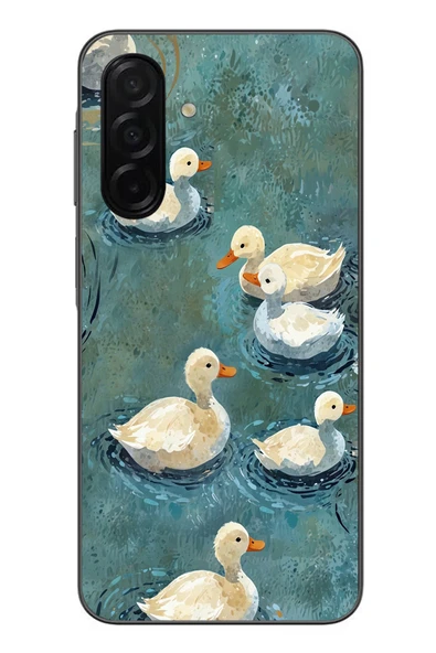 Le Balvo Samsung Galaxy A26 Uyumlu Yüzen Ördekler Baskılı Silikon Kılıf ürün görseli 1