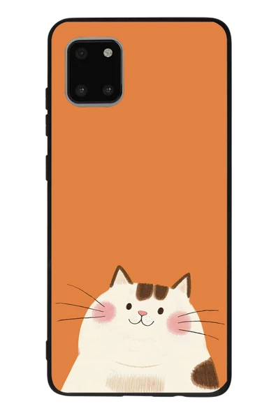 Le Balvo Samsung Galaxy Note 10 Lite Uyumlu Kedi Baskılı Silikon Kılıf ürün görseli 1