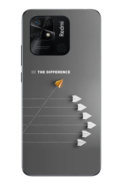 Le Balvo Redmi 10C Uyumlu Be The Difference Baskılı Silikon Kılıf ürün görseli 1