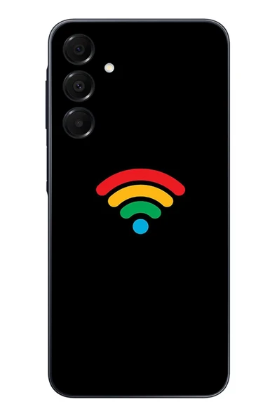 Le Balvo Samsung Galaxy A16 Uyumlu Wifi Simgesi Baskılı Silikon Kılıf ürün görseli 1