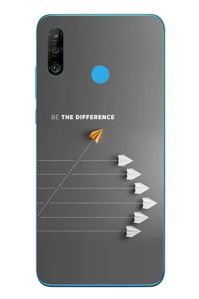 Le Balvo Huawei P30 Lite Uyumlu Be The Difference Baskılı Silikon Kılıf ürün görseli 1