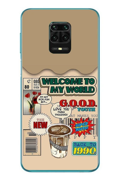 Le Balvo Redmi Note 9s Uyumlu Doksanlar Gençliği Baskılı Silikon Kılıf ürün görseli 1