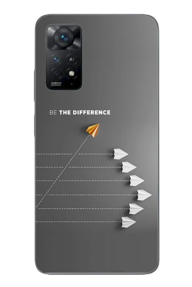 Le Balvo Redmi Note 11E Uyumlu Be The Difference Baskılı Silikon Kılıf ürün görseli 1