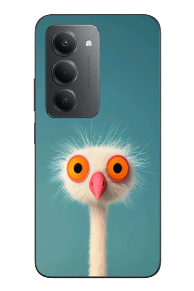 Le Balvo Redmi 15 Uyumlu Şaşkın Hayvan Baskılı Silikon Kılıf ürün görseli 1