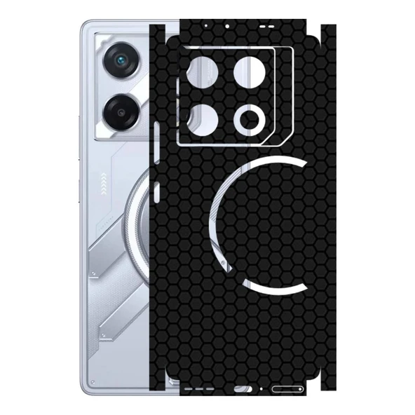 Infinix GT20 Pro 5G ile Uyumlu Bumper Serisi Premium Kaplama 360  Siyah ürün görseli 1