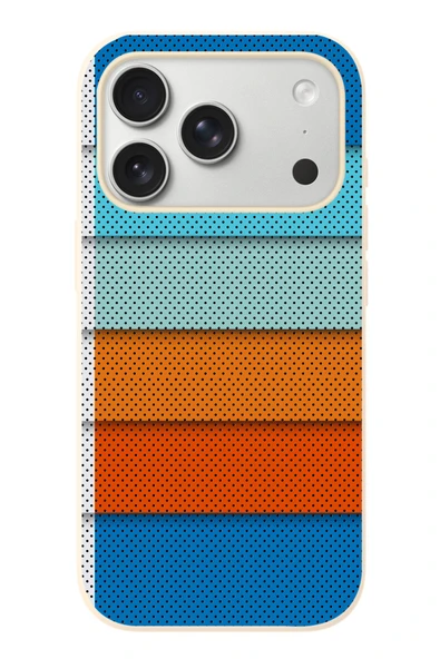 Le Balvo İphone 17 Pro Uyumlu Renk Geçişi Baskılı Silikon Kılıf ürün görseli 1