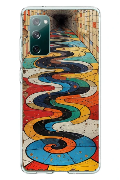 Le Balvo Samsung Galaxy S20 FE Uyumlu Renk Duvarı Baskılı Silikon Kılıf ürün görseli 1