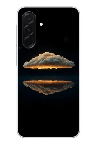 Le Balvo Samsung Galaxy A36 Uyumlu Bulut Yansıması Baskılı Silikon Kılıf ürün görseli 1