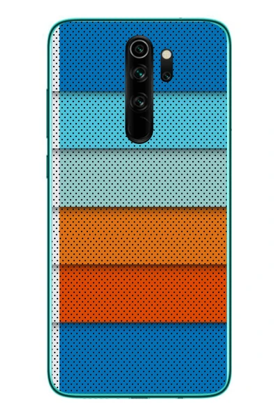 Le Balvo Redmi Note 8 Pro Uyumlu Renk Geçişi Baskılı Silikon Kılıf ürün görseli 1