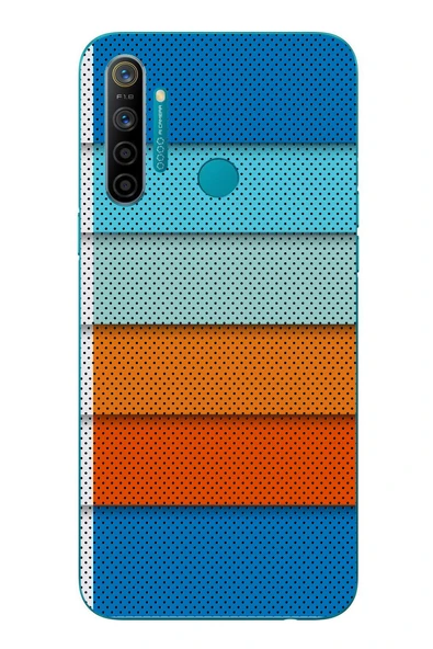 Le Balvo Realme 5i Uyumlu Renk Geçişi Baskılı Silikon Kılıf ürün görseli 1