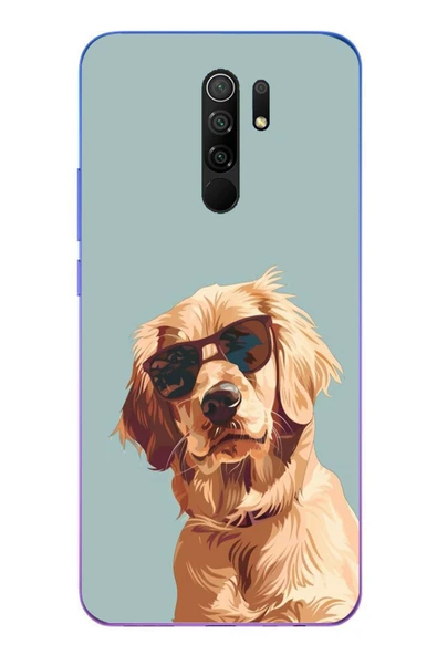 Le Balvo Redmi 9 Uyumlu Karizmatik Köpek Baskılı Silikon Kılıf ürün görseli 1