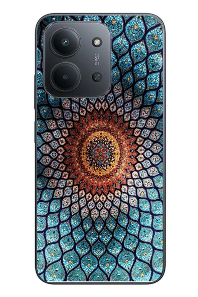 Le Balvo Redmi 15C Uyumlu İran Dokuması Baskılı Silikon Kılıf ürün görseli 1