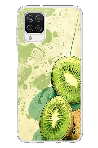 Le Balvo Samsung Galaxy A12 Uyumlu Kiviler Baskılı Silikon Kılıf ürün görseli 1