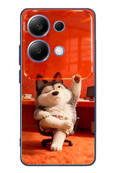 Le Balvo Poco X7 Pro Uyumlu Keyifli Köpek Baskılı Silikon Kılıf ürün görseli 1