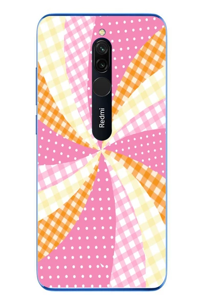Le Balvo Redmi 8 Uyumlu İz Düşümleri Baskılı Silikon Kılıf ürün görseli 1