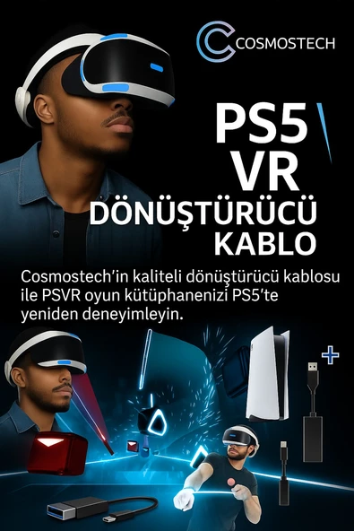 COSMOSTECH Ps5 Için Ps Vr Dönüştürücü Adaptör - Resim 6