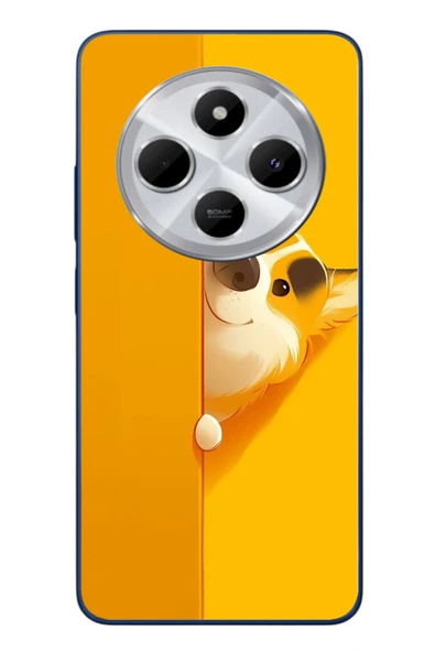 Le Balvo Redmi 14C Uyumlu Sarı Köpek Baskılı Silikon Kılıf ürün görseli 1