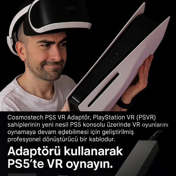 COSMOSTECH Ps5 Için Ps Vr Dönüştürücü Adaptör - Resim 2
